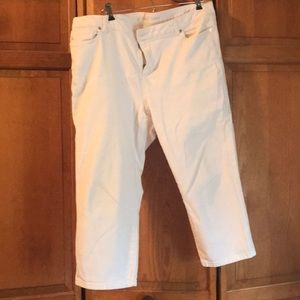 Michael Kors 16w white jeans